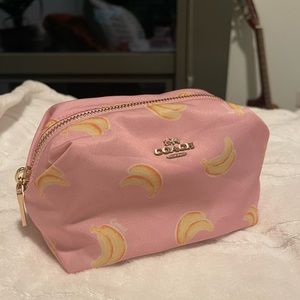 Coach Banana Cosmetic Bag